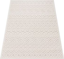 Paco Home Teppich "Livorno 673" rechteckig 14 mm Höhe Uni-Farben, Scandi, R günstig online kaufen