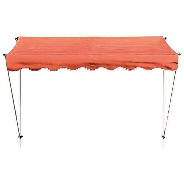Klemm-Markise Ontario orange B/L: ca. 255x130 cm günstig online kaufen