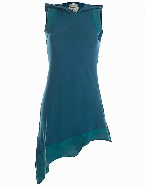 Vishes Sommerkleid Asymmetrisches Elfenkleid mit Zipfelkapuze Hippie, Boho, günstig online kaufen