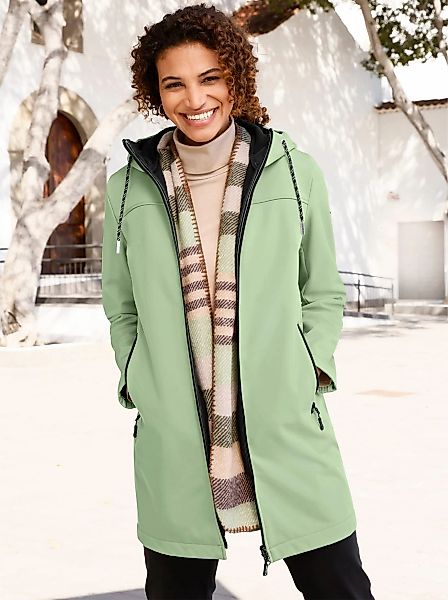 Casual Looks Softshelljacke, mit Kapuze günstig online kaufen