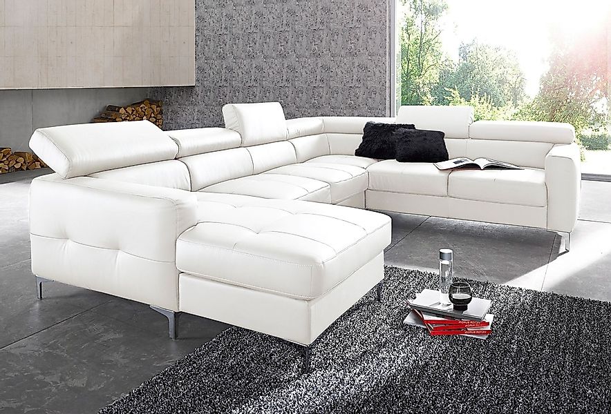 COTTA Polstergarnitur "Sammy U-Form", (Set, Tiefe der Recamiere 169 cm), Se günstig online kaufen