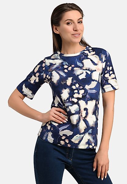 BICALLA T-Shirt Shirt mit Batik-Blumen-Print in günstig online kaufen