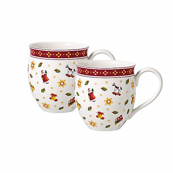 Villeroy & Boch Becher "Henkelbecher Toys Toys Delight 390 ml 2er Set bunt" günstig online kaufen