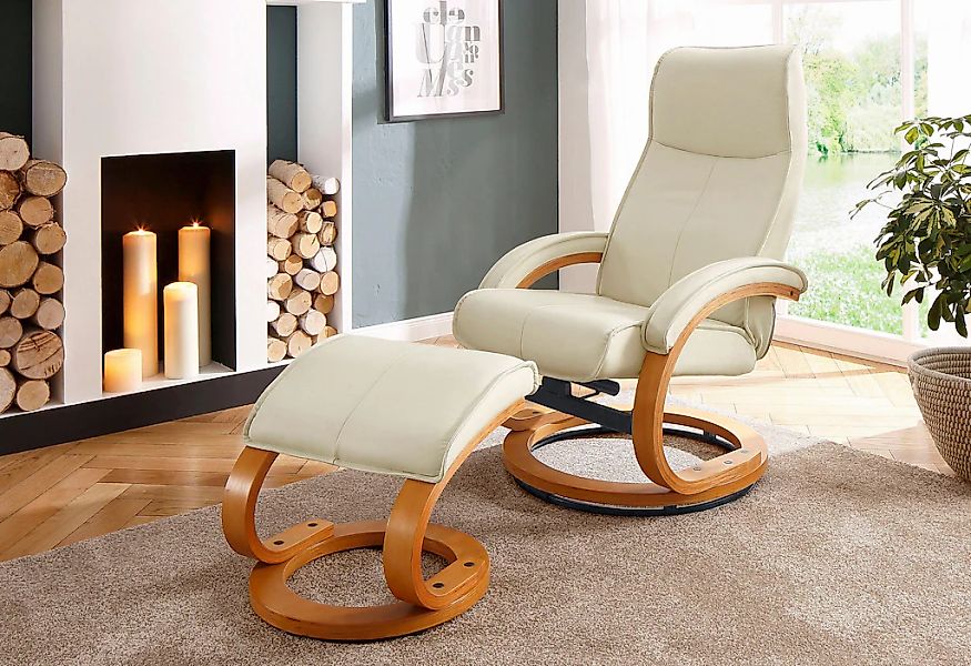 Home affaire Relaxsessel "Paris, TV-Sessel mit Hocker und manueller Liegefu günstig online kaufen