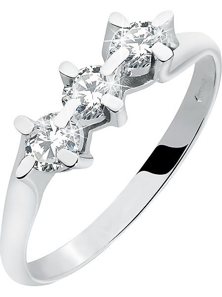 CHRIST Diamantring CHRIST Damen-Damenring 585er Weißgold günstig online kaufen