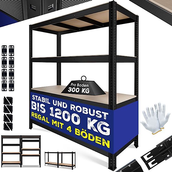 MASKO Schwerlastregal, Lagerregal 300 kg pro günstig online kaufen
