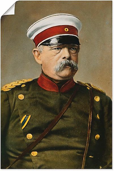 Artland Wandbild »Otto von Bismarck«, Menschen, (1 St.), als Leinwandbild, günstig online kaufen