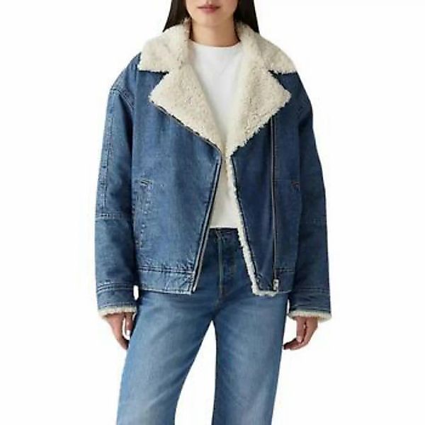 Levis Jeansjacke "SHERPA FLIGHT JACKET", ohne Kapuze, mit Sherpa-Futter günstig online kaufen