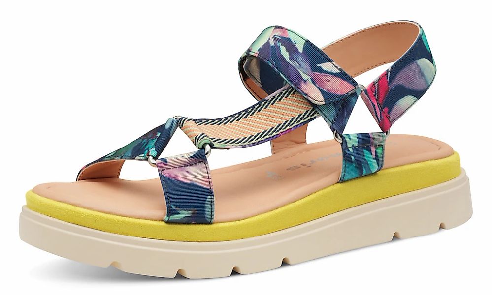 Tamaris Riemchensandale, Plateau, Sommerschuh, Sandalette mit Touch It-Auss günstig online kaufen