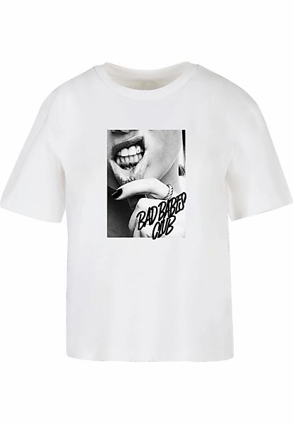 Miss Tee T-Shirt "Miss Tee Damen Lip Tattoo Tee" 1 Stk. günstig online kaufen