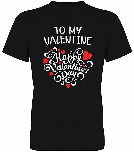 G-graphics T-Shirt To my Valenine – Happy Valentine´s Day Herren T-Shirt, m günstig online kaufen