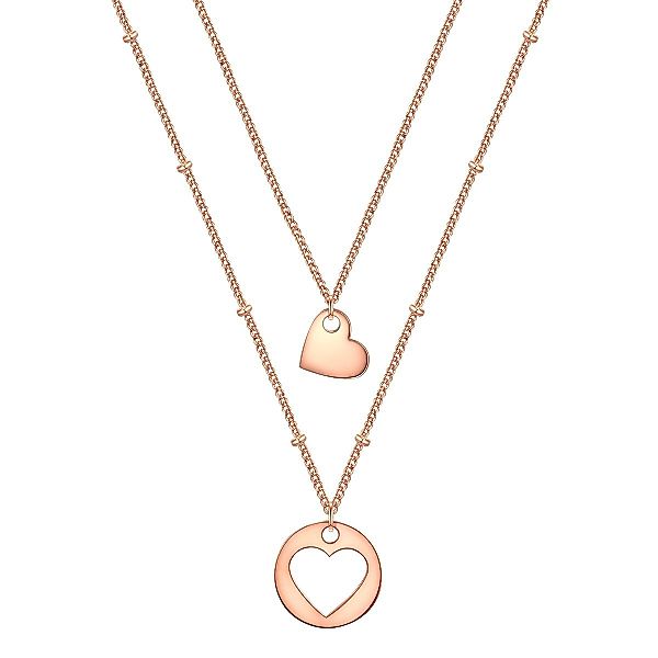 Eastside Edelstahlkette roségold, 2er Set günstig online kaufen