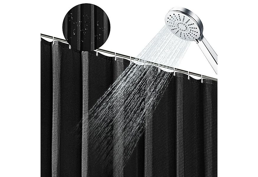 MODFU Duschvorhang Badewannenvorhang Badezimmer Vorhang Vorhänge Dusche Bre günstig online kaufen