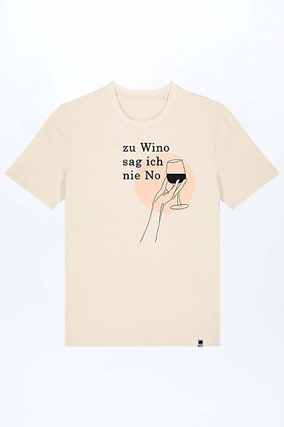 Zu Wino Sag Ich Nie No Basic T-Shirt aus Bio Baumwolle günstig online kaufen