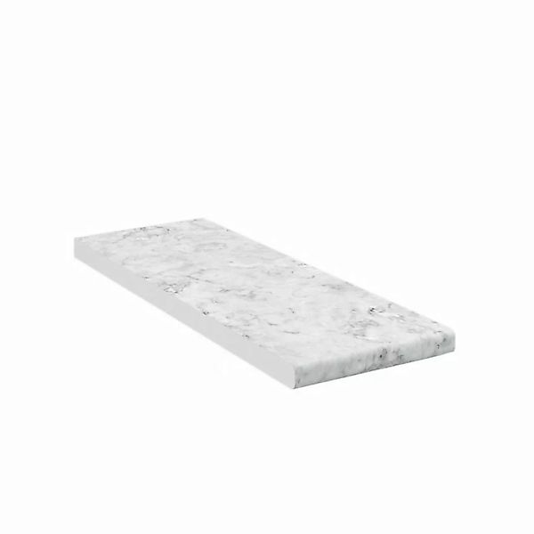 Vicco Unterschrank Küchenarbeitsplatte Marmor Weiß 20 cm günstig online kaufen