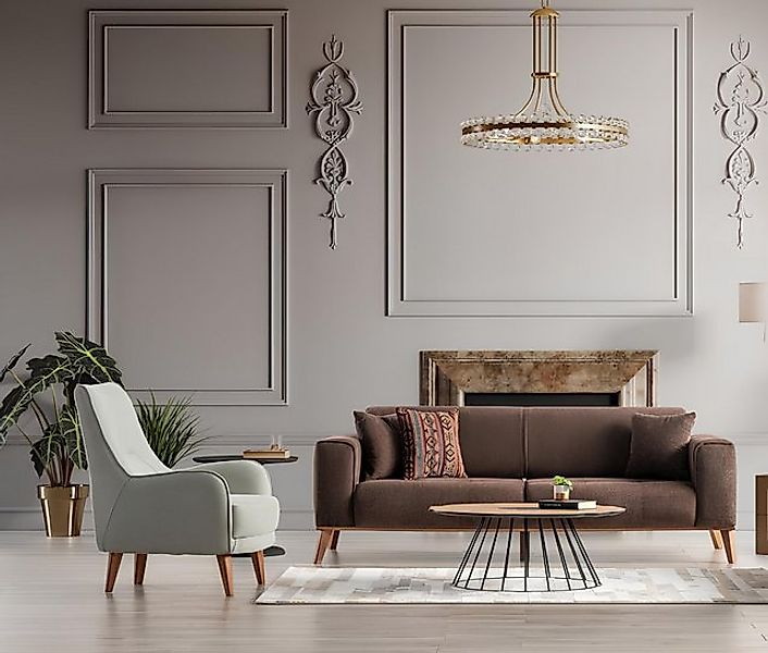 JVmoebel Sofa Stilvolle 3+1 Sofagarnitur Komfort und Entspannung für modern günstig online kaufen