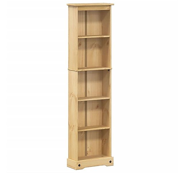 vidaXL Bücherregal Bücherregal Corona 46x20x170 cm Massivholz Kiefer, 1-tlg günstig online kaufen