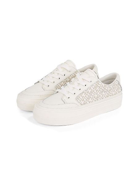 Tommy Hilfiger VULC LEATHER SNEAKER MONOGRAM günstig online kaufen