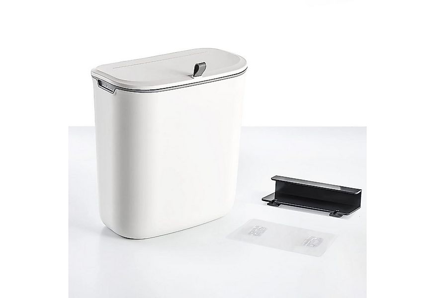 NUODWELL Ablaichkasten Küchen Mülleimer mit Deckel 9L Biomülleimer, Wasserd günstig online kaufen