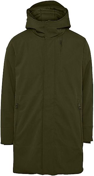 KnowledgeCotton Apparel Jacke Dunkelgrün - Größe XL günstig online kaufen