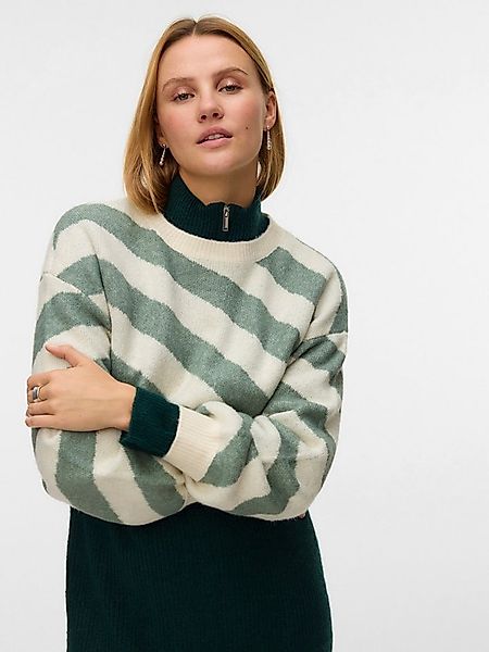 Vero Moda Rundhalspullover VMLARA LS O-NECK PULLOVER GA BOO REP günstig online kaufen