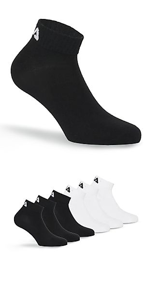 Fila Kurzsocken, (6er Pack), mit eingestricktem Logo günstig online kaufen