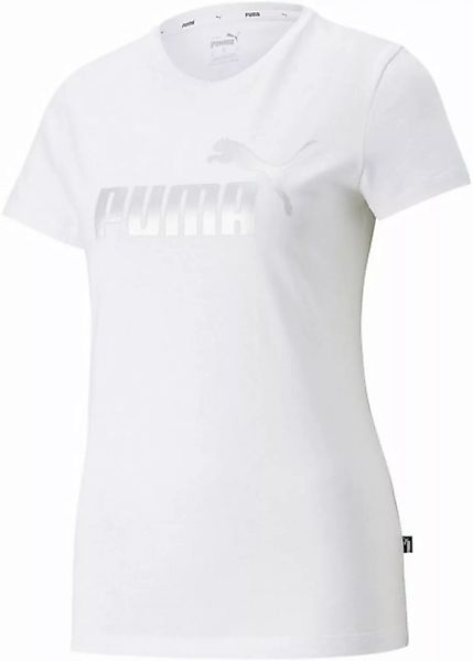 PUMA T-Shirt ESS+ METALLIC LOGO TEE günstig online kaufen