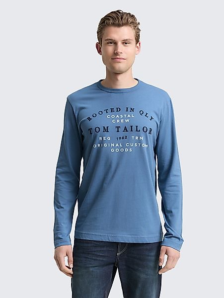 TOM TAILOR Langarmshirt T-Shirt Langarmshirt mit günstig online kaufen