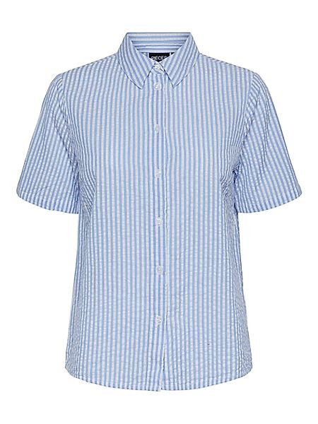 pieces Kurzarmbluse SALLY (1-tlg) Plain/ohne Details günstig online kaufen