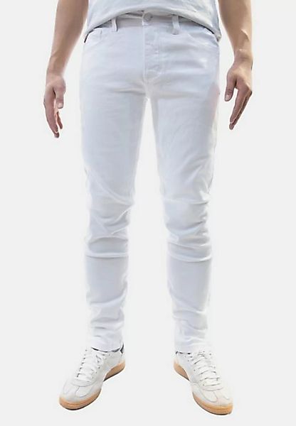 Jaylvis Regular-fit-Jeans Regular Denim Jeans 5-Pocket-Style Weiße Hose Bas günstig online kaufen