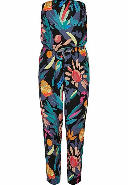 URBAN CLASSICS Jumpsuit "Urban Classics Damen Ladies Viscose Bandeau Jumpsu günstig online kaufen