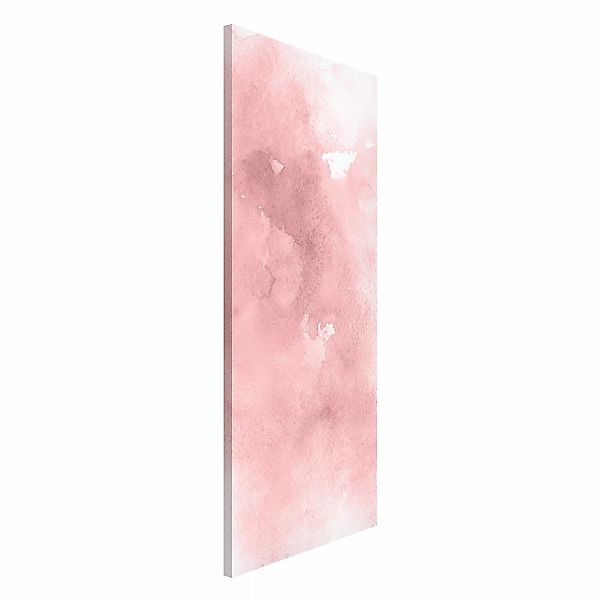 Magnettafel Aquarellstruktur Rosa Zuckerwatte günstig online kaufen