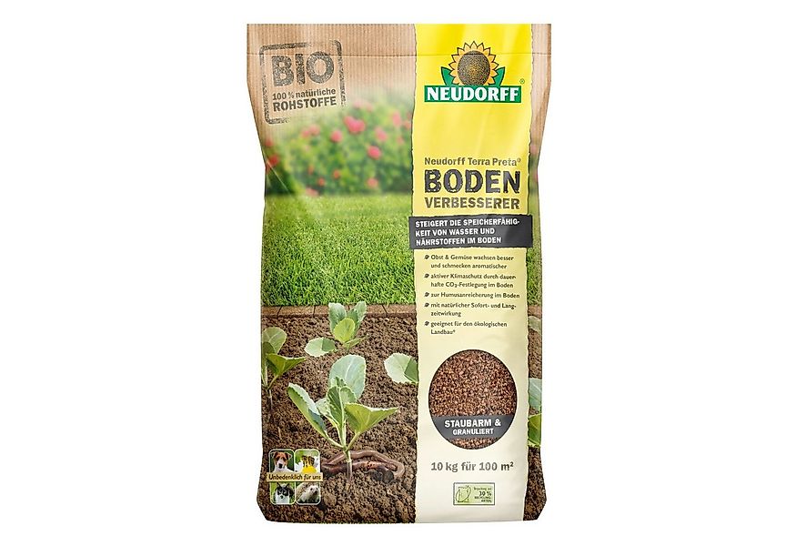 Neudorff Rasendünger Terra Preta BodenVerbesserer 10 kg günstig online kaufen