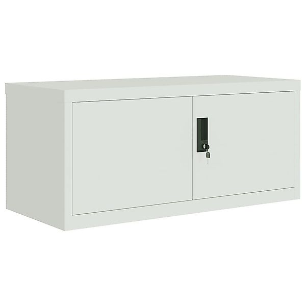 vidaXL Aktenschrank Aktenschrank Hellgrau 90x40x40 cm günstig online kaufen