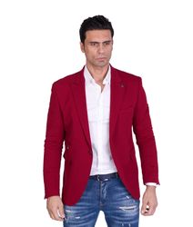 Denim Distriqt Jerseysakko Herren Slim Fit günstig online kaufen
