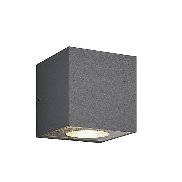 Arcchio LED Wandleuchte Außen Tassnim 9616193 Modern in Schwarz aus Alumini günstig online kaufen