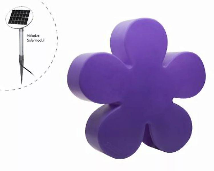 8 seasons design Shining Flower (Solar) Gartenleuchte violett günstig online kaufen