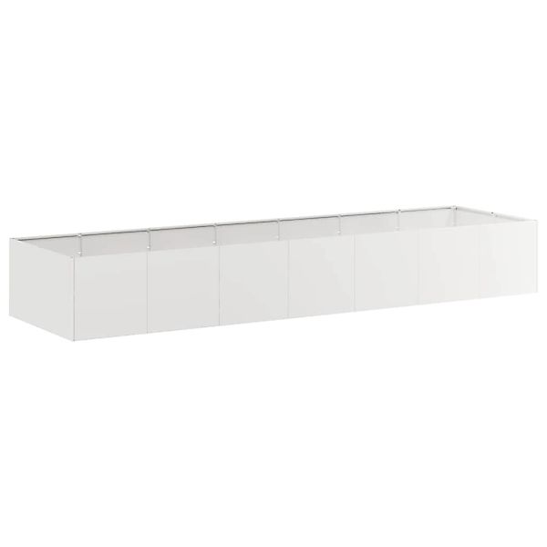 vidaXL Pflanzkübel 280x80x40 cm Edelstahl 860763 günstig online kaufen
