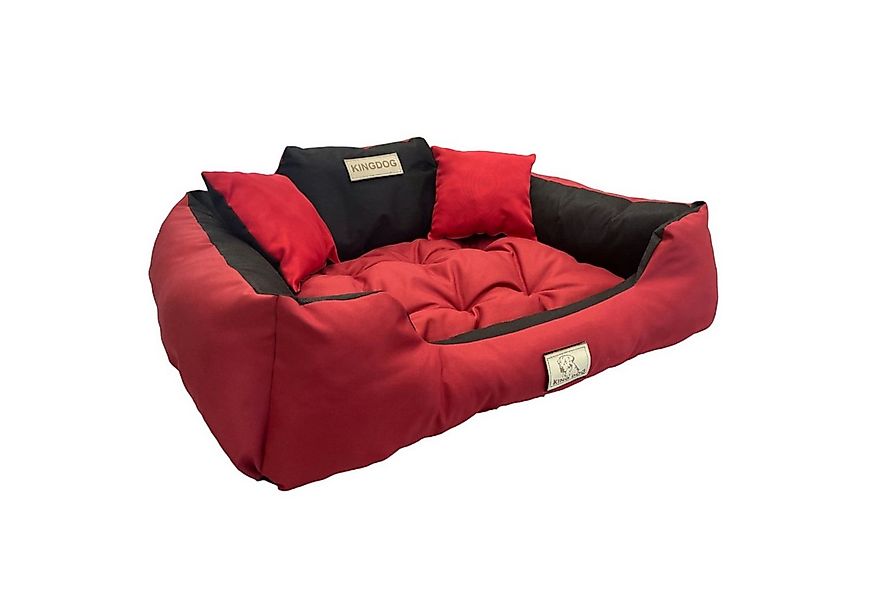 AIO Tierbett, KingDog Hunde- und Katzenbett XXL Außenmaße: 130x105 cm günstig online kaufen