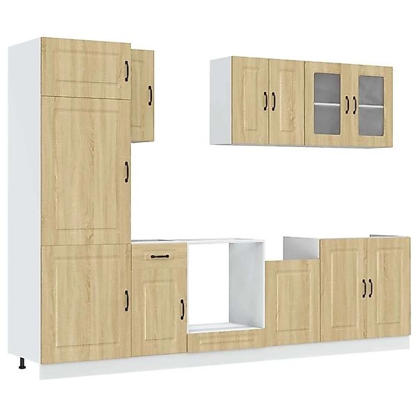vidaXL 8 Tlg Küchenschrank-Set Kalmar Sonoma-Eiche Holzwerkstoff 3314794 günstig online kaufen