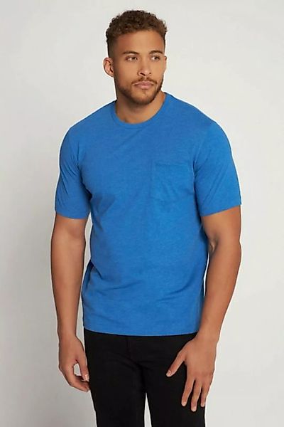JP1880 T-Shirt T-Shirt Halbarm Rundhals Brusttasche bis 8 XL günstig online kaufen