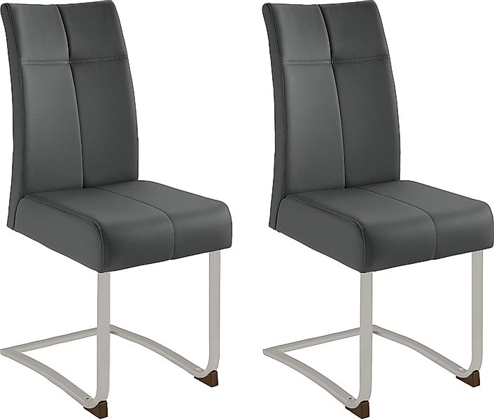 Home affaire Freischwinger "Rab" (Set) 2 Stk.Bezug in verschiedenen Qualitä günstig online kaufen