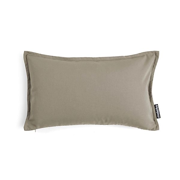 mokebo Outdoor Kissenbezug Das Ruhepolster 50x30cm Sofakissen Hülle in Taup günstig online kaufen