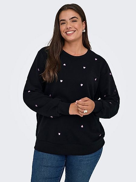 ONLY CARMAKOMA Sweatshirt CARMIA LS O-NECK SWEAT JRS günstig online kaufen