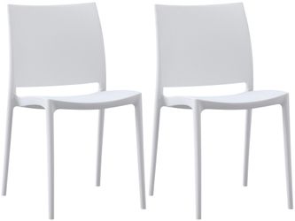 CLP Gartenstuhl Meton (2er Set), Kunststoff, günstig online kaufen