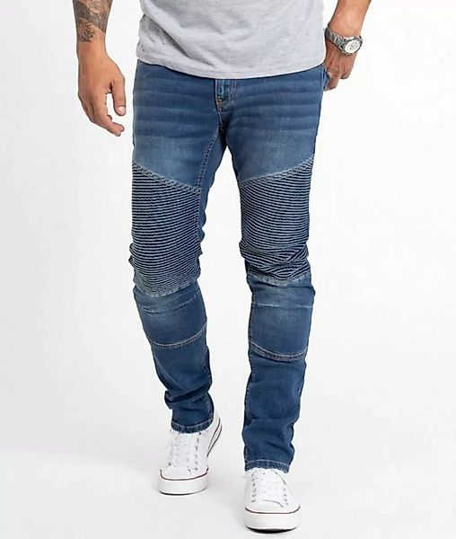 Rock Creek Slim-fit-Jeans Herren Jeans Stonewashed Blau RC-2180 günstig online kaufen