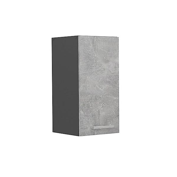 Vicco Hängeschrank R-Line, Beton/Anthrazit, 30 cm günstig online kaufen