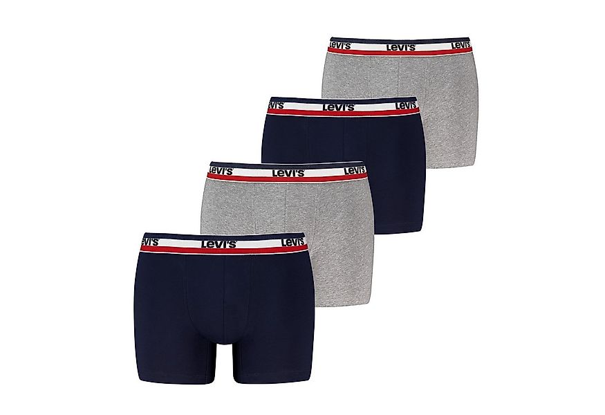 Levi's® Boxershorts LEVIS MEN REPEAT SPW LOGO BOXER BRIEF 4P (4er Pack) günstig online kaufen