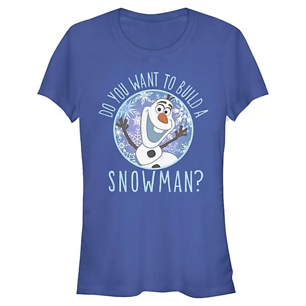 Disney - Eiskönigin - Olaf Build a Snowman - Frauen T-Shirt günstig online kaufen