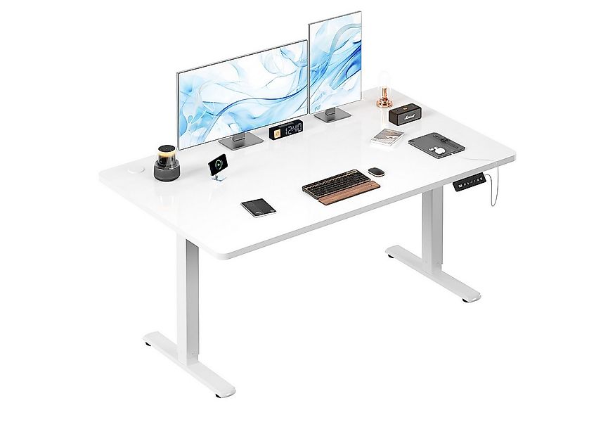 HOMALL Schreibtisch Höhenverstellbarer mit Gedächtnissteuerung, 110/120/140 günstig online kaufen